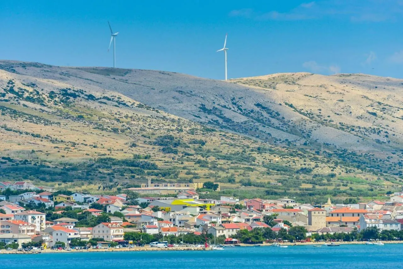 Crowonder Pag View Apartments With Amazing Scenery Pag Town